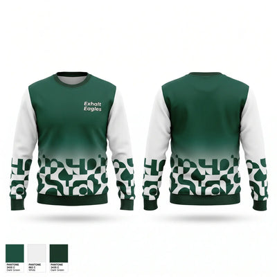 Exhalt Eagles Crew Neck Sweatshirt - 1