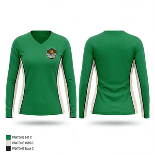Womens Long Sleeve Vneck Shirt, Ball For Bonnie, Men's Basketball, Teamtime, Team time, sublimation, custom sports apparel, team uniforms, spirit wear, spiritwear, sports uniforms, custom shirts, team store, custom team store, fundraiser sports, apparel fundraiser