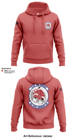 Hoodie, 92 CES, Air Force, Teamtime, Team time, sublimation, custom sports apparel, team uniforms, spirit wear, spiritwear, sports uniforms, custom shirts, team store, custom team store, fundraiser sports, apparel fundraiser