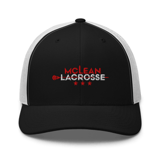 McLean Lacrosse 4222759 Retro Trucker Hat | Yupoong 6606
