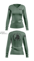 PGPD EST Women's Long Sleeve V-neck Shirt - 21