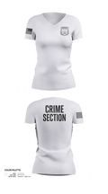 5th PCT Crime Section 94113435 Women's Short Sleeve V-neck Shirt - 21