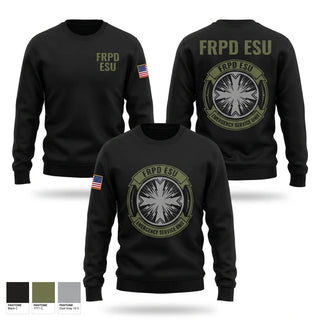 Crew Neck Sweatshirt, FRPD ESU, Police, Teamtime, Team time, sublimation, custom sports apparel, team uniforms, spirit wear, spiritwear, sports uniforms, custom shirts, team store, custom team store, fundraiser sports, apparel fundraiser