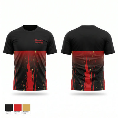 Phoenix Softball Short Sleeve Performance Shirt - 1
