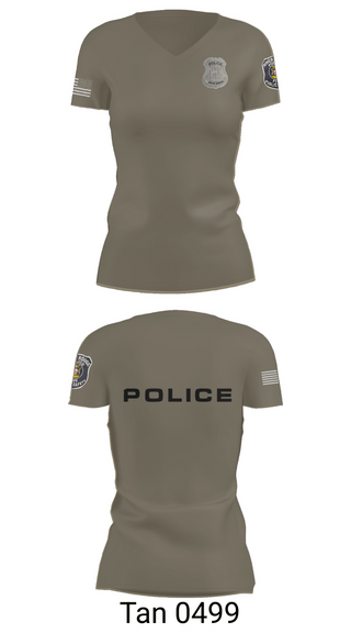 Womens Short Sleeve Vneck Shirt, RRPD, Police, Teamtime, Team time, sublimation, custom sports apparel, team uniforms, spirit wear, spiritwear, sports uniforms, custom shirts, team store, custom team store, fundraiser sports, apparel fundraiser