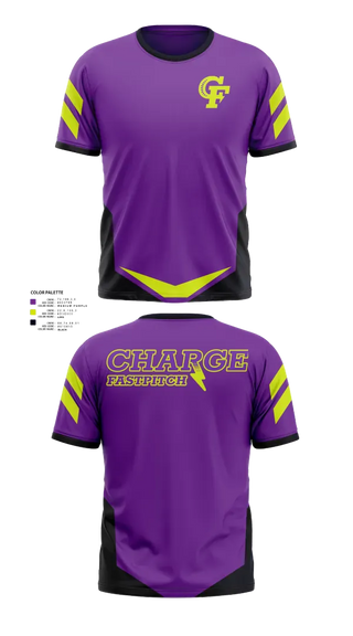 Short Sleeve Performance Shirt, Charge Fastpitch, Softball, Teamtime, Team time, sublimation, custom sports apparel, team uniforms, spirit wear, spiritwear, sports uniforms, custom shirts, team store, custom team store, fundraiser sports, apparel fundraiser