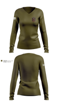 Wellsville TRT 21200750 Women's Long Sleeve V-neck Shirt - 1