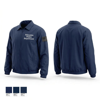 Windbreaker, Princeton Police Department, Police, Teamtime, Team time, sublimation, custom sports apparel, team uniforms, spirit wear, spiritwear, sports uniforms, custom shirts, team store, custom team store, fundraiser sports, apparel fundraiser
