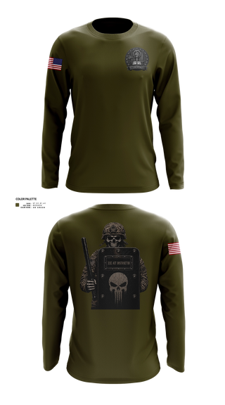 Long Sleeve Performance Shirt, C Co, 701st, Army, Teamtime, Team time, sublimation, custom sports apparel, team uniforms, spirit wear, spiritwear, sports uniforms, custom shirts, team store, custom team store, fundraiser sports, apparel fundraiser