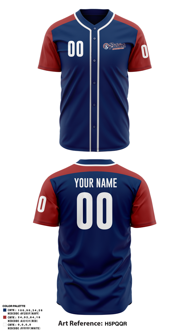Full Button Baseball Jersey, Lenape Valley Patriots, Baseball, Teamtime, Team time, sublimation, custom sports apparel, team uniforms, spirit wear, spiritwear, sports uniforms, custom shirts, team store, custom team store, fundraiser sports, apparel fundraiser