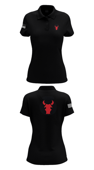 Womens Short Sleeve Performance Polo, 2nd Brigade Combat Team, 34th Infantry Division, , Teamtime, Team time, sublimation, custom sports apparel, team uniforms, spirit wear, spiritwear, sports uniforms, custom shirts, team store, custom team store, fundraiser sports, apparel fundraiser