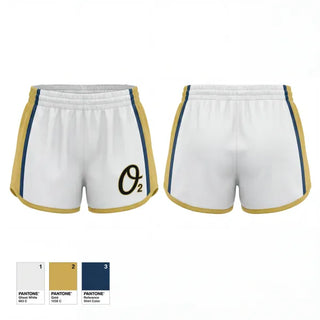 Womens Shorts, Colorado Oxygen, Baseball, Teamtime, Team time, sublimation, custom sports apparel, team uniforms, spirit wear, spiritwear, sports uniforms, custom shirts, team store, custom team store, fundraiser sports, apparel fundraiser