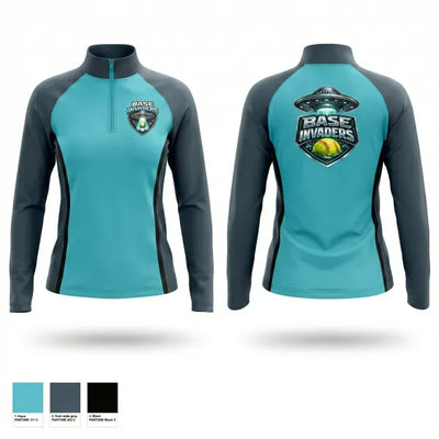 Base Invaders 47539290 Quarter Zip Jacket - 1