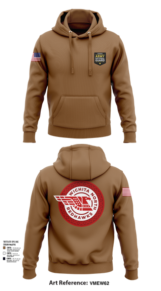 Hoodie, Wichita North Redhawks NG, , Teamtime, Team time, sublimation, custom sports apparel, team uniforms, spirit wear, spiritwear, sports uniforms, custom shirts, team store, custom team store, fundraiser sports, apparel fundraiser