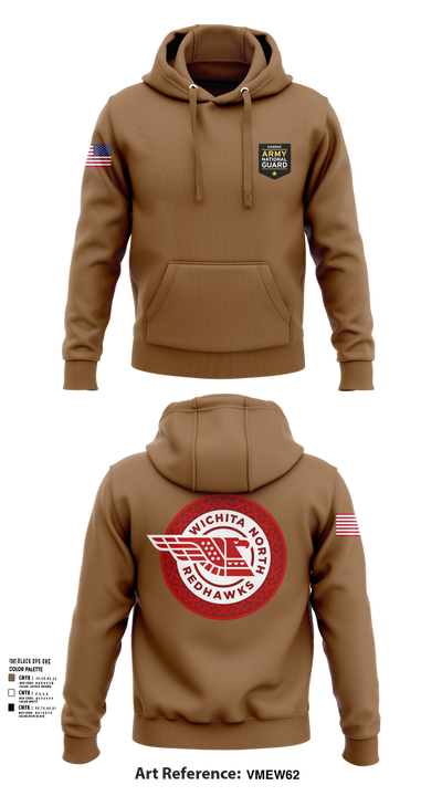 Wichita North Redhawks NG 83064196 Hoodie - 101
