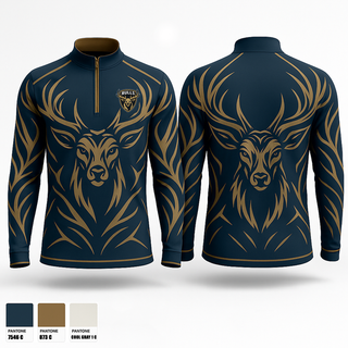 Quarter Zip Jacket, BULLS, Ice Hockey, Teamtime, Team time, sublimation, custom sports apparel, team uniforms, spirit wear, spiritwear, sports uniforms, custom shirts, team store, custom team store, fundraiser sports, apparel fundraiser