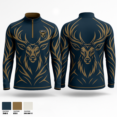 BULLS 1630364 Quarter Zip Jacket - 1