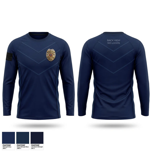 Long Sleeve Performance Shirt, Lumberton PD, Police, Teamtime, Team time, sublimation, custom sports apparel, team uniforms, spirit wear, spiritwear, sports uniforms, custom shirts, team store, custom team store, fundraiser sports, apparel fundraiser