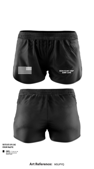 Ranger Panties, Eco 51st INF ABN LRS, Army, Teamtime, Team time, sublimation, custom sports apparel, team uniforms, spirit wear, spiritwear, sports uniforms, custom shirts, team store, custom team store, fundraiser sports, apparel fundraiser