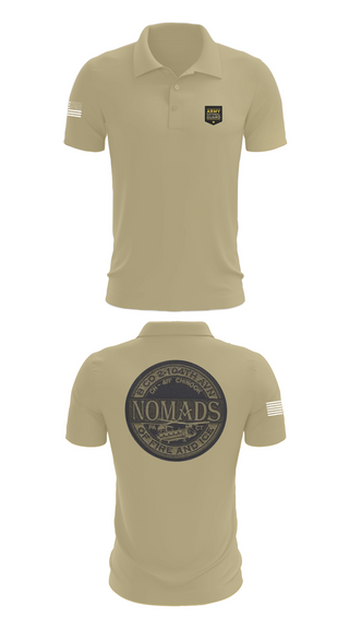 Short Sleeve Performance Polo, E CO 169 AVN, National Guard, Teamtime, Team time, sublimation, custom sports apparel, team uniforms, spirit wear, spiritwear, sports uniforms, custom shirts, team store, custom team store, fundraiser sports, apparel fundraiser
