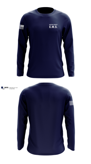 Long Sleeve Performance Shirt, Benton County E.M.S., EMS/EMT, Teamtime, Team time, sublimation, custom sports apparel, team uniforms, spirit wear, spiritwear, sports uniforms, custom shirts, team store, custom team store, fundraiser sports, apparel fundraiser