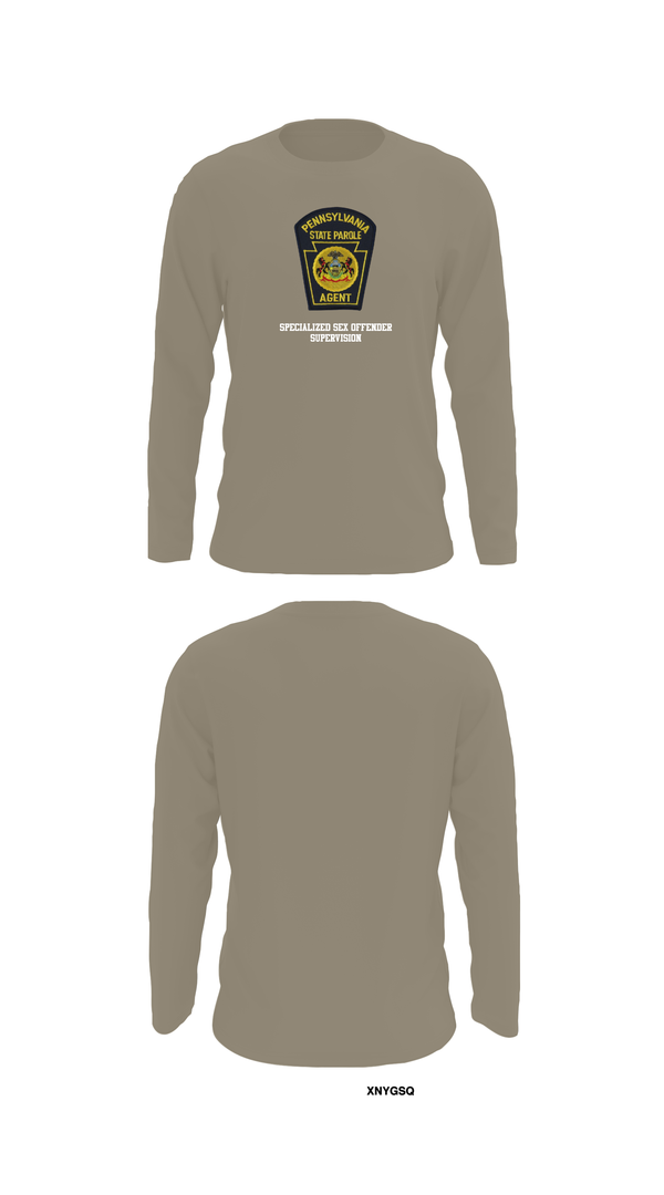 Long Sleeve Performance Shirt, Specialized Sex Offender Supervision, Police, Teamtime, Team time, sublimation, custom sports apparel, team uniforms, spirit wear, spiritwear, sports uniforms, custom shirts, team store, custom team store, fundraiser sports, apparel fundraiser