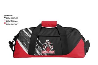 Duffle Bag, DCRR, Men's Basketball, Teamtime, Team time, sublimation, custom sports apparel, team uniforms, spirit wear, spiritwear, sports uniforms, custom shirts, team store, custom team store, fundraiser sports, apparel fundraiser