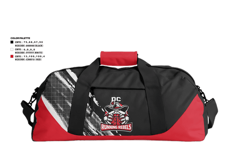 Duffle Bag, DCRR, Men's Basketball, Teamtime, Team time, sublimation, custom sports apparel, team uniforms, spirit wear, spiritwear, sports uniforms, custom shirts, team store, custom team store, fundraiser sports, apparel fundraiser