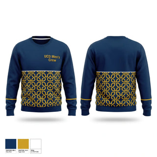 Crew Neck Sweatshirt, UCD Men’s Crew, Spirit Store, Teamtime, Team time, sublimation, custom sports apparel, team uniforms, spirit wear, spiritwear, sports uniforms, custom shirts, team store, custom team store, fundraiser sports, apparel fundraiser