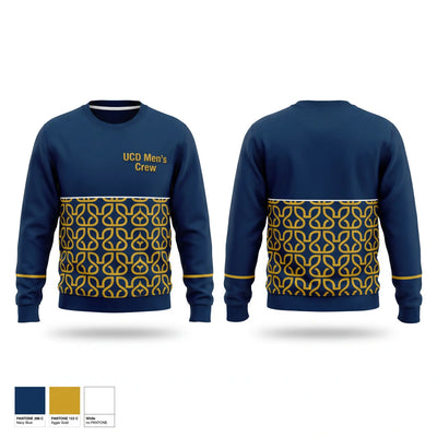 UCD Men’s Crew 43226103 Crew Neck Sweatshirt - 2