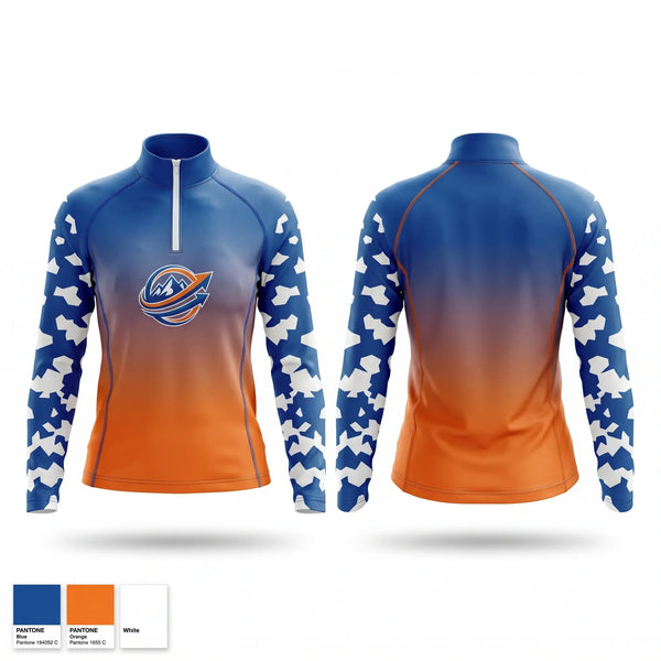 Quarter Zip Jacket, Uplift speed Project, Track & Field, Teamtime, Team time, sublimation, custom sports apparel, team uniforms, spirit wear, spiritwear, sports uniforms, custom shirts, team store, custom team store, fundraiser sports, apparel fundraiser