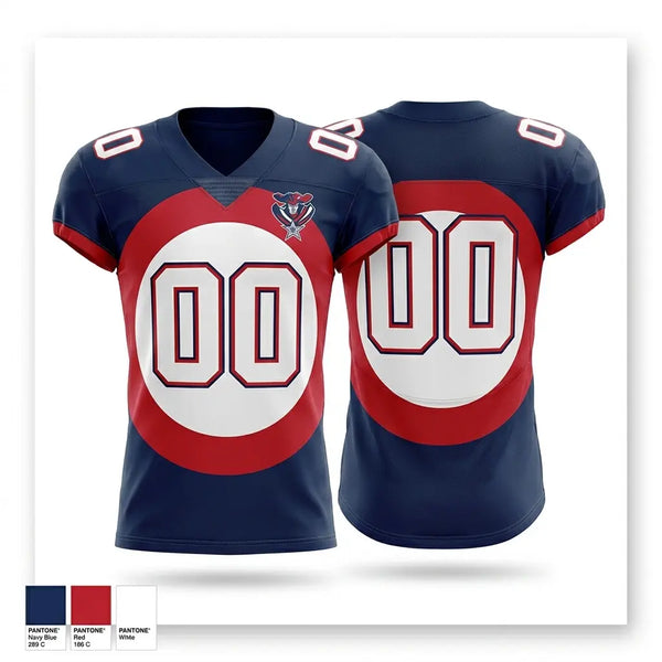 Football Jersey, ALA Patriots, , Teamtime, Team time, sublimation, custom sports apparel, team uniforms, spirit wear, spiritwear, sports uniforms, custom shirts, team store, custom team store, fundraiser sports, apparel fundraiser
