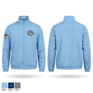 Windbreaker, Centennial Bulldogs, Marines, Teamtime, Team time, sublimation, custom sports apparel, team uniforms, spirit wear, spiritwear, sports uniforms, custom shirts, team store, custom team store, fundraiser sports, apparel fundraiser