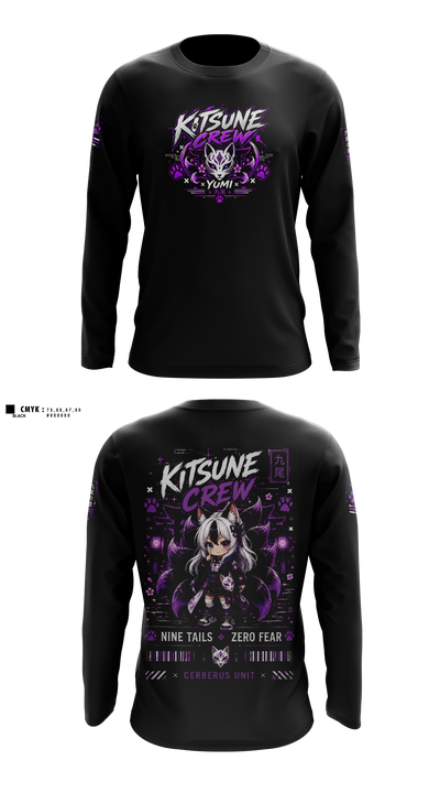 C.s.nine tails 19400967 Long Sleeve Performance Shirt - 5