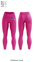 Carolina Track Hawks Womens Leggings - 1