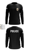 Miami Police Department 44557573 Long Sleeve Performance Shirt 3