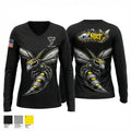PPB NRT/Bike Squad 52789560 Women's Long Sleeve V-neck Shirt - 1