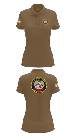 Womens Short Sleeve Performance Polo, NAVAL AUXILIARY LANDING FIELD SAN CLEMENTE ISLAND, Navy, Teamtime, Team time, sublimation, custom sports apparel, team uniforms, spirit wear, spiritwear, sports uniforms, custom shirts, team store, custom team store, fundraiser sports, apparel fundraiser