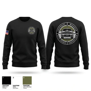 Crew Neck Sweatshirt, SMACC, Police, Teamtime, Team time, sublimation, custom sports apparel, team uniforms, spirit wear, spiritwear, sports uniforms, custom shirts, team store, custom team store, fundraiser sports, apparel fundraiser