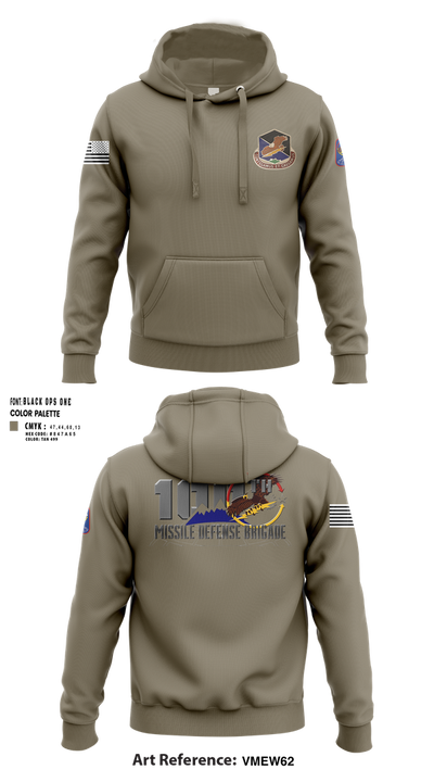 100th Missile Defense Brigade 43971287 Hoodie - 23