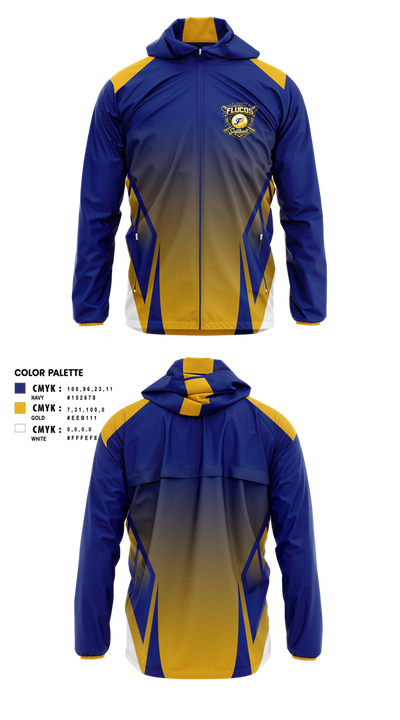 Fluvanna Middle School Softball 32439267 Windbreaker - 6