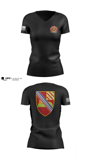 Womens Short Sleeve Vneck Shirt, 509th FSC, Army, Teamtime, Team time, sublimation, custom sports apparel, team uniforms, spirit wear, spiritwear, sports uniforms, custom shirts, team store, custom team store, fundraiser sports, apparel fundraiser