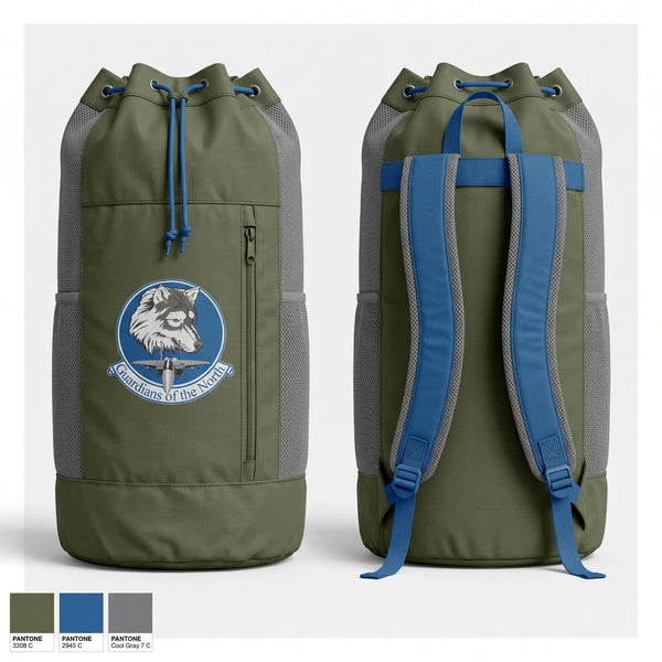 Gear Bag, Guardians of the North, Air Force, Teamtime, Team time, sublimation, custom sports apparel, team uniforms, spirit wear, spiritwear, sports uniforms, custom shirts, team store, custom team store, fundraiser sports, apparel fundraiser