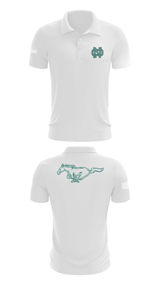 Short Sleeve Performance Polo, North Oldham Mustangs, Baseball, Teamtime, Team time, sublimation, custom sports apparel, team uniforms, spirit wear, spiritwear, sports uniforms, custom shirts, team store, custom team store, fundraiser sports, apparel fundraiser