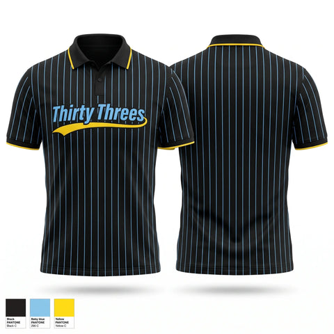 Short Sleeve Performance Polo, Thirty Threes, Softball, Teamtime, Team time, sublimation, custom sports apparel, team uniforms, spirit wear, spiritwear, sports uniforms, custom shirts, team store, custom team store, fundraiser sports, apparel fundraiser