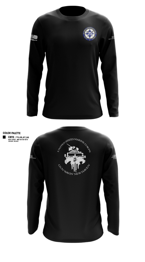 Long Sleeve Performance Shirt, Maintenance Service Company, Marines, Teamtime, Team time, sublimation, custom sports apparel, team uniforms, spirit wear, spiritwear, sports uniforms, custom shirts, team store, custom team store, fundraiser sports, apparel fundraiser