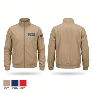 Windbreaker, Dustdevil Detachment, Army, Teamtime, Team time, sublimation, custom sports apparel, team uniforms, spirit wear, spiritwear, sports uniforms, custom shirts, team store, custom team store, fundraiser sports, apparel fundraiser
