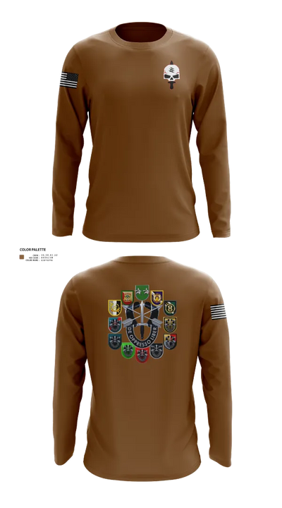 HHC, 528th Sustainment Brigade (SO)(A) Long Sleeve Performance Shirt 22