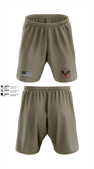 Athletic Shorts With Pockets, CCo, 1-508PIR (OG), Army, Teamtime, Team time, sublimation, custom sports apparel, team uniforms, spirit wear, spiritwear, sports uniforms, custom shirts, team store, custom team store, fundraiser sports, apparel fundraiser