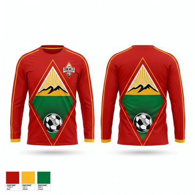 Chin Hills FC Long Sleeve Performance Shirt 1
